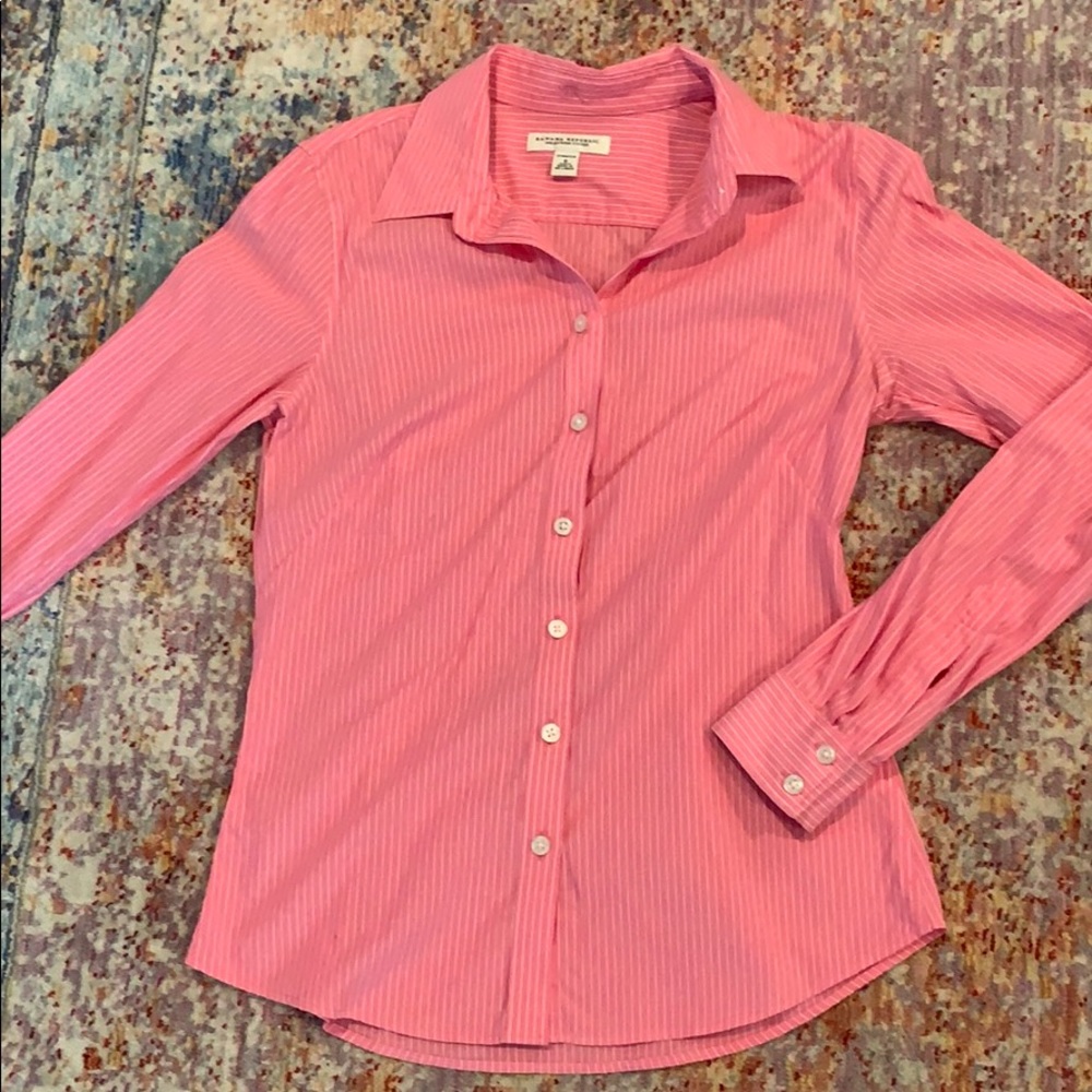 Banana Republic Non-Iron Fitted Button Down